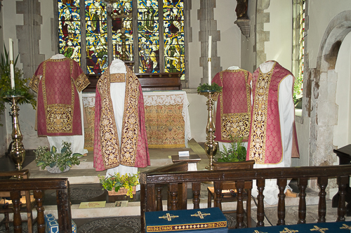 The Exhibition of Vestments in St Mary&rsquo;s